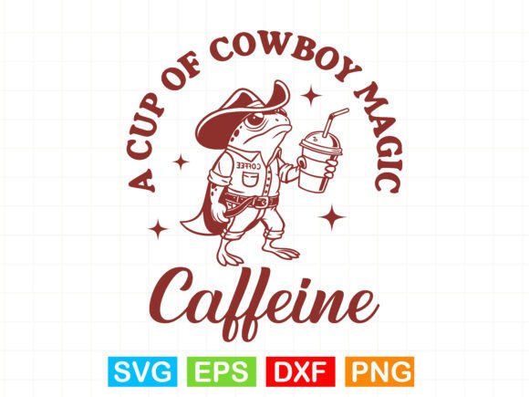 A Cup of Cowboy Magic Caffeine T Shirt