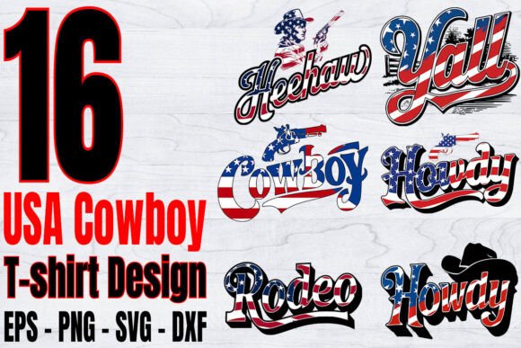 American Flag Cowboy T-Shirt Bundle Review