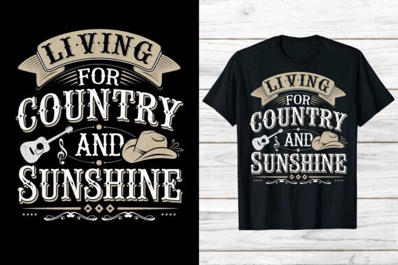 Country Music Retro Western Music Lover Review