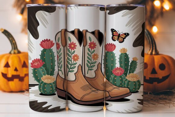 Cowboy Boots Cacti 20oz Tumbler Review for Real Projects