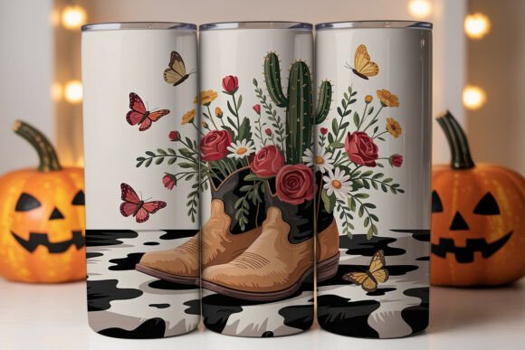 Cowboy Boots Floral Tumbler Wrap Review for Real Projects