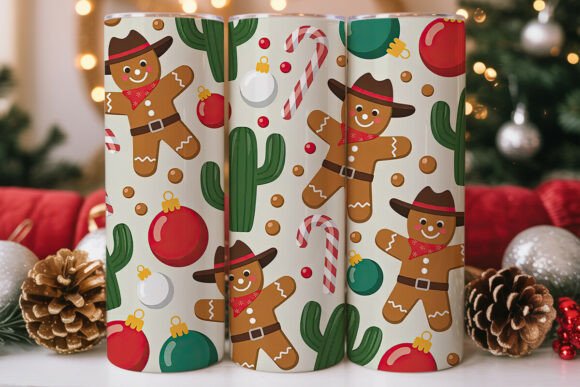 Cowboy Gingerbread Christmas Wrap: A Designer’s Real-World Take