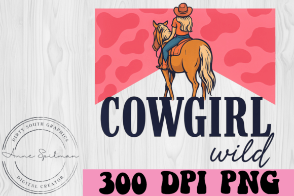 Cowgirl Wild Western Scene Review