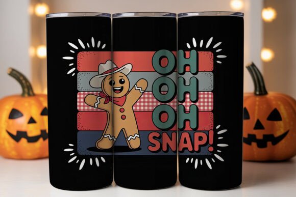 Gingerbread Cowboy Christmas Tumbler Review: A Festive Embroidery Design