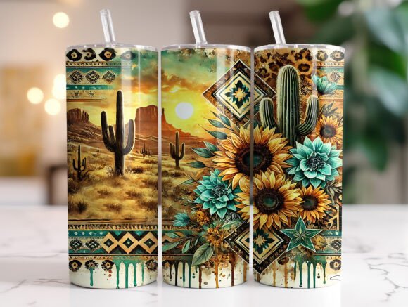 Western Floral Desert 20oz Tumbler Wrap Review
